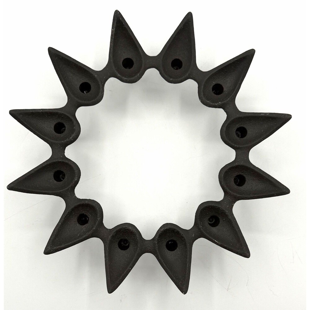 Dansk Designs Starcluster Candleholder Cast Iron Tiny Taper Holder Denmark Star